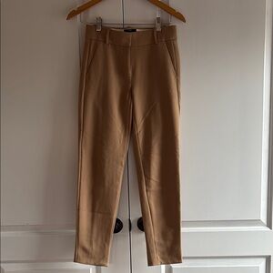 J Crew Khaki Cameron Trousers (Size 00)